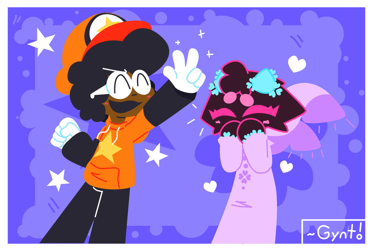 Captain (someone else&#39;s oc) and Gynt